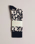 COLDDAY-Socks-Step into style with our floral COLDDAY crew socks. With a soft cotton blend and a functional crew length fit, these socks are both fashionable and versatile. Crew socks Cotton blend Jacquard floral print Metallic logo detail Cuffed ankle- Ted Baker Romania